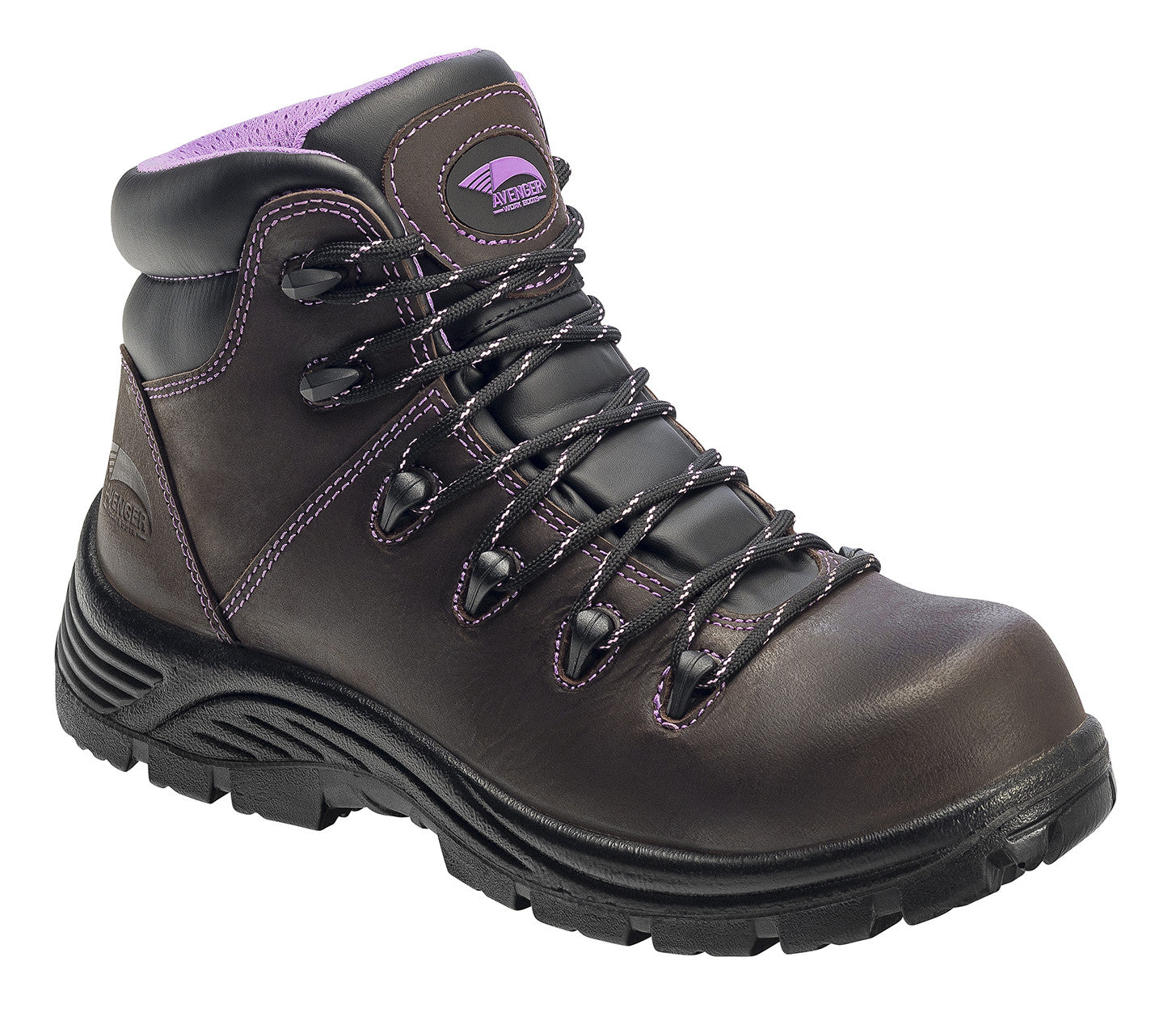Women's Leather Comp Toe Waterproof Puncture Resistant EH Hiker