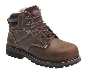 Saber Women's Brown Steel Toe EH PR WP 6" Work Boot