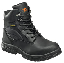 6" Leather and Cordura EH Waterproof Slip Resistant Safety Toe Work Boot