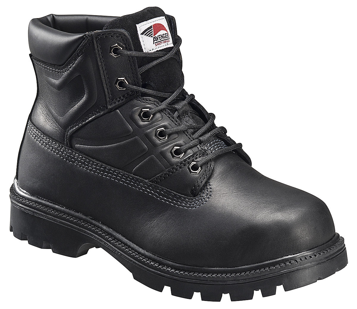 Leather Safety Toe EH Internal Met Guard High Heat Outsole Work Boot