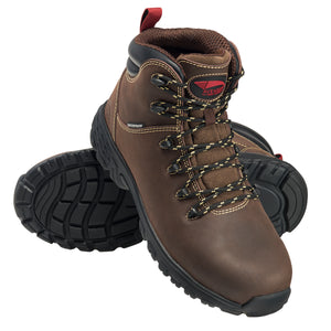 Flight Brown Alloy Toe EH WP Work Boot