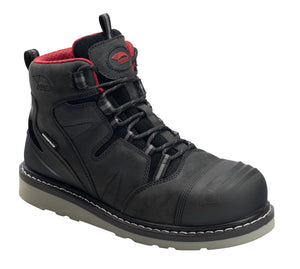 Wedge Black Carbon Toe EH WP 6" Work Boot