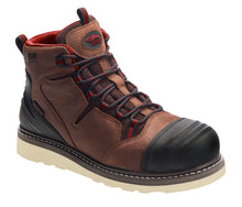 Wedge Brown Carbon Toe EH WP 6" Work Boot