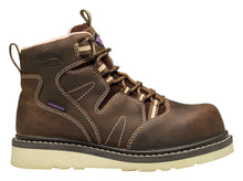 Women's Wedge Brown Carbon Toe EH WP 6" Work Boot