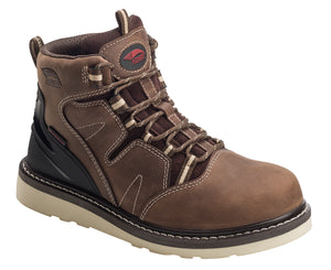 Wedge Brown Soft Toe EH PR WP 6" Work Boot