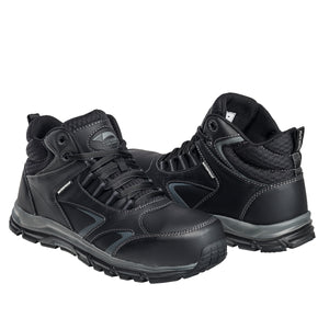 Thresher Black Alloy Toe EH WP Work Shoe