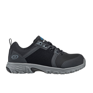 Women's Zephyr Black Alloy Toe SD10 Athletic Work Shoe