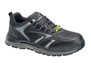 Tempest Black Alloy Toe SD10 Athletic Work Shoe