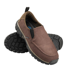 Breeze Brown Alloy Toe SD10 Slip-On Work Shoe
