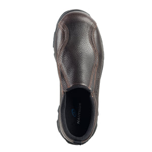 Brown Steel Toe SD10 Slip On Work Shoe