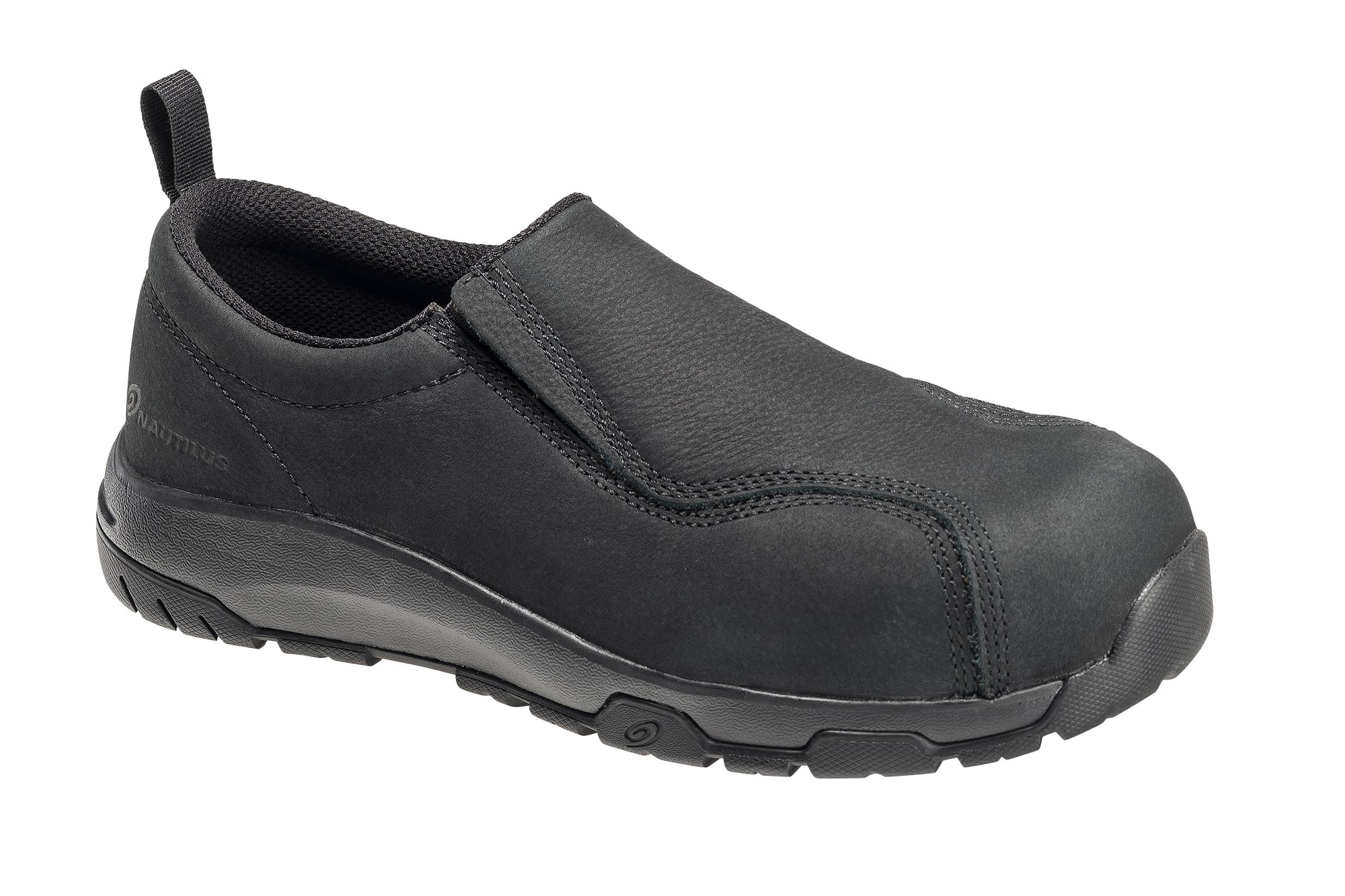 Women's Black Carbon Toe SD10 Slip On Work Shoe