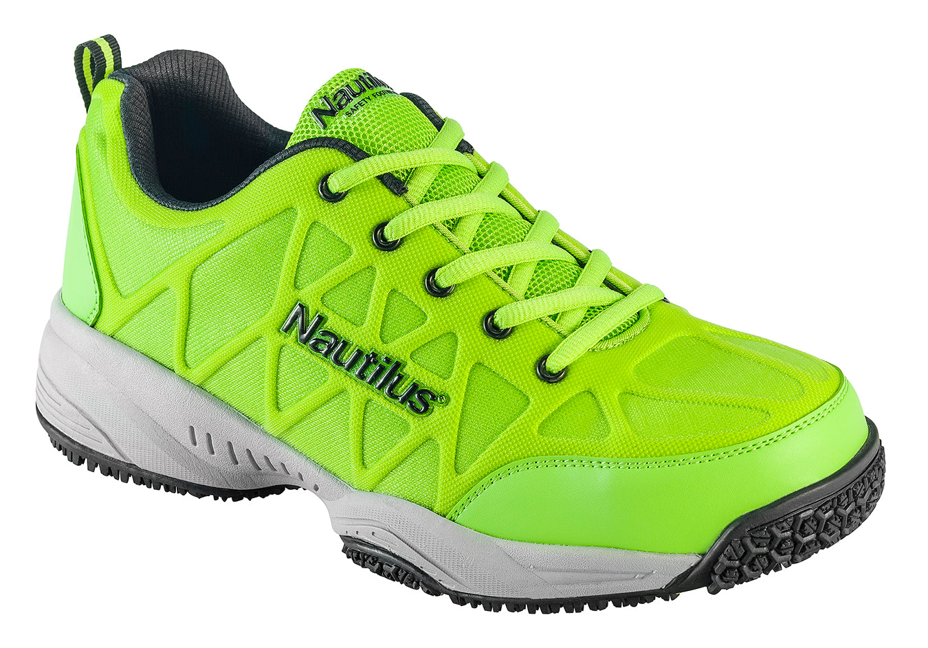 Pulse Lime Composite Toe EH Athletic Work Shoe