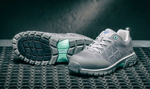 Women's Spark Grey Carbon Toe EH Athletic Work Shoe