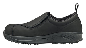 Guard Black Composite Toe EH Slip On Work Shoe