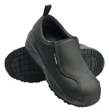 Women's Guard Black Composite Toe EH Slip On Work Shoe