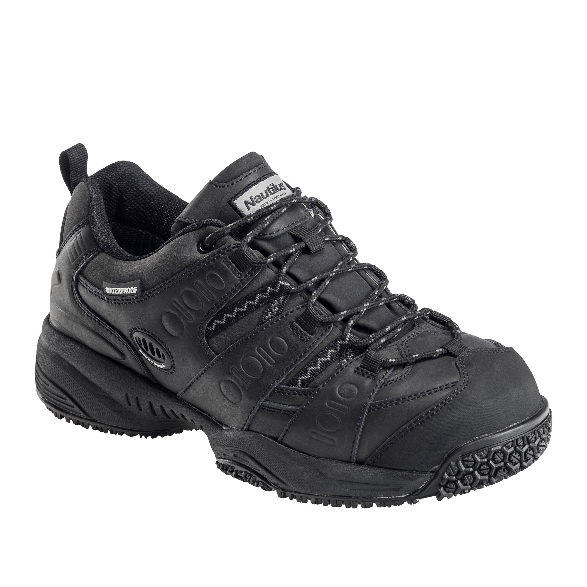 Guard Black Composite Toe EH WP Athletic Work Shoe